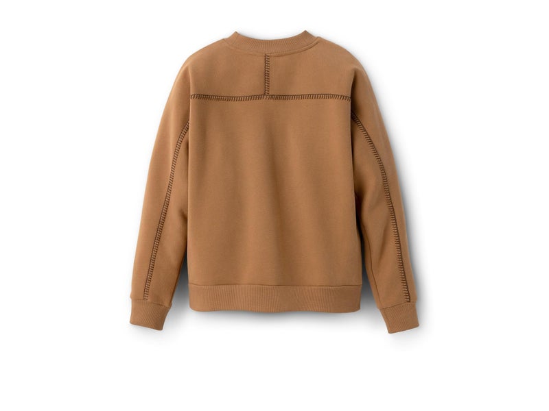 UGG Women's Classic Crewneck Sweatshirt, Chestnut, S - Image 2