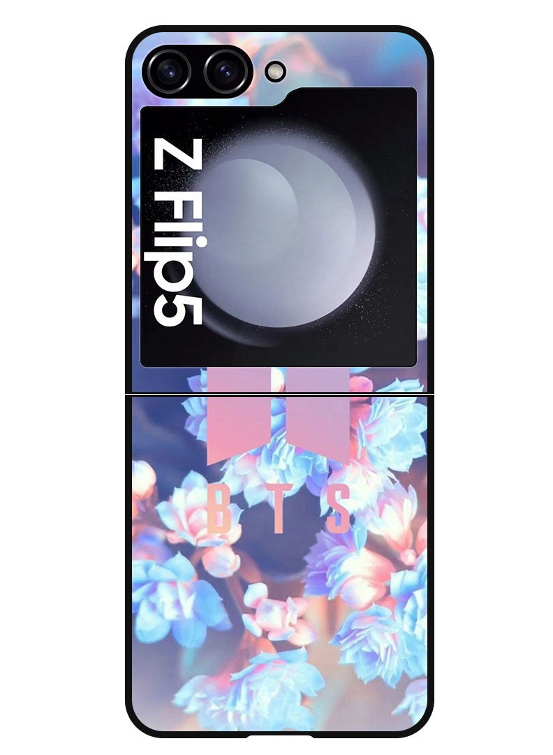 Theodor Protective Case Anti Scratch Shock Proof Bumper Cover For Samsung Galaxy Z Flip 5 BTS logo - Image 1