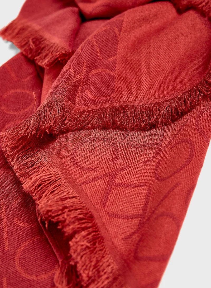 CALVIN KLEIN Jaquard Scarf
