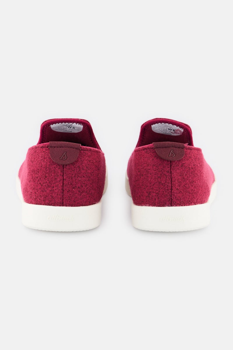 Allbirds Women Wool Loungers Slip Casual Shoes, Maroon - Image 2