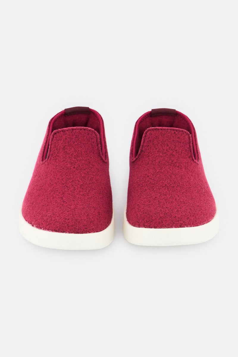 Allbirds Women Wool Loungers Slip Casual Shoes, Maroon - Image 4
