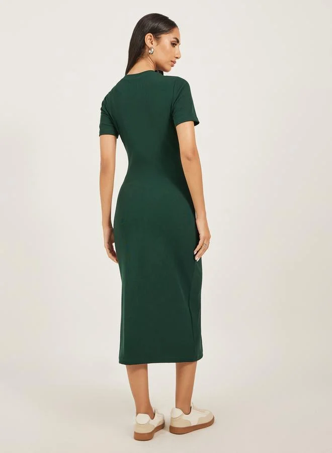 Styli Side Slit Dress