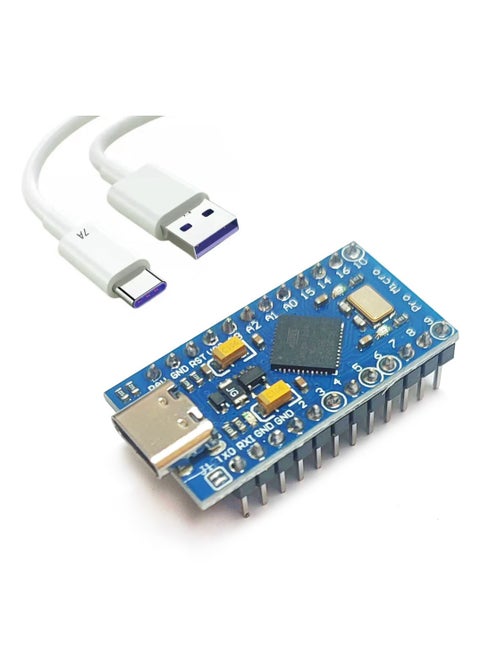 Pro Micro ATmega32U4 5V 16MHz Replace ATmega328 For arduino Pro Mini With Pre Soldered For Leonardo USB Type C Interface