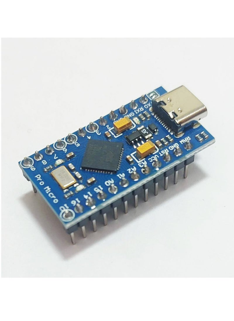 Generic - Pro Micro ATmega32U4 5V 16MHz Replace ATmega328 For arduino Pro Mini With Pre Soldered For Leonardo USB Type C Interface - Image 1