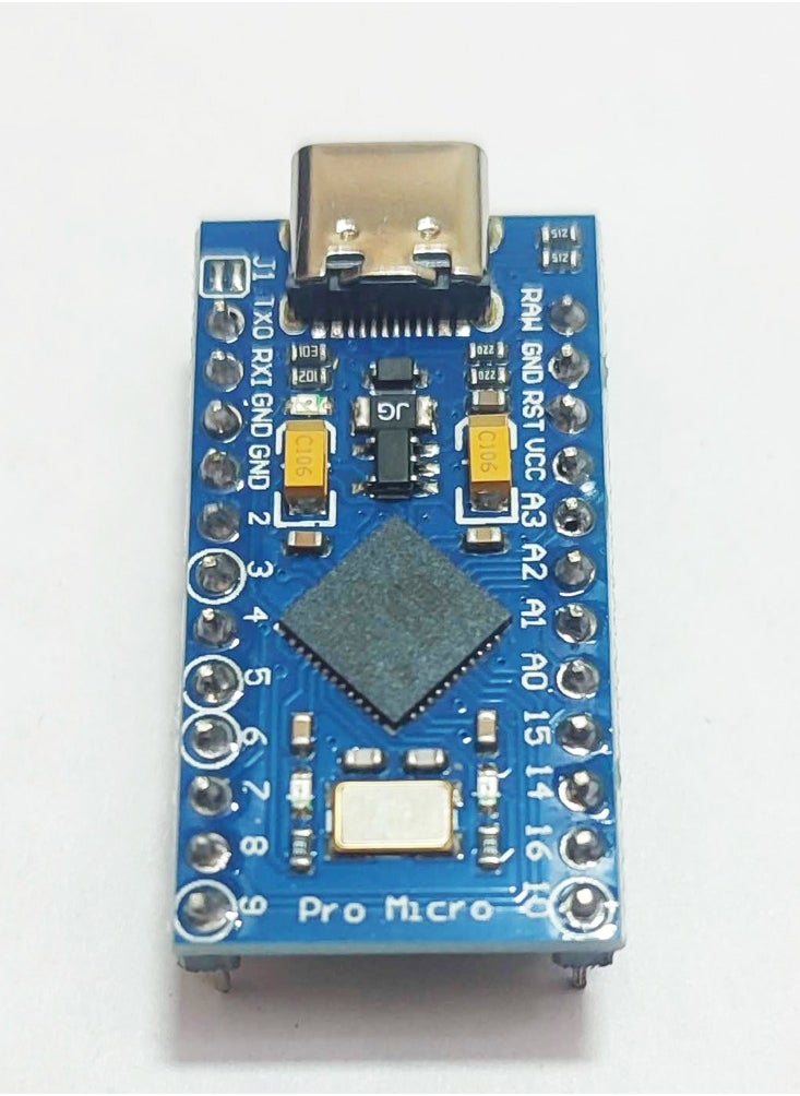 Generic - Pro Micro ATmega32U4 5V 16MHz Replace ATmega328 For arduino Pro Mini With Pre Soldered For Leonardo USB Type C Interface - Image 1