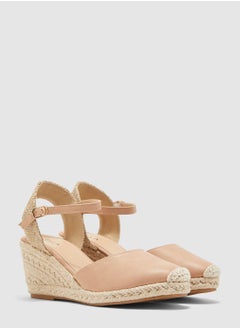 ELLA Closed Toe Espadrille Wedge Sandals  - Image 3