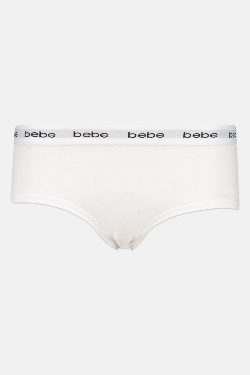 bebe Women 3 Pieces Brand Logo Booty Panties, Multicolor - Image 2