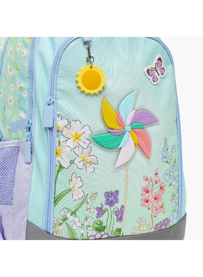 YOLO 17.5 Inches-Backpack-Vane-2 Cmprts- (Polyester) Blue \ 31X16X44.45 - Image 3