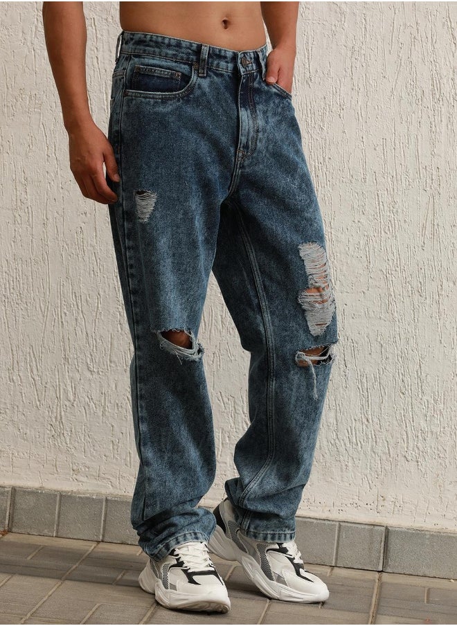 Hubberholme Indigo Jeans For Men  - Image 5