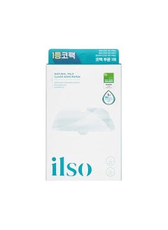 ilso ilso Natural MILD Clear Nose Patch/Blackhead Remover for Nose/Targets PORES & PIMPLES/Facial Skin Care/Dermatologist Approved/Korean Skin Care to Absorb Acne Nose GUNK (5 PCS) 