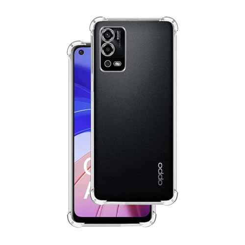 7-Seven 7SEVEN® Back Cover for Oppo A55 4G Transparent Mobile Back Case Shock Proof Design Camera Edges Protection Crystal Clear Phone Case Silicon Soft TPU and Flexible Bumper Phone Cover - Image 1