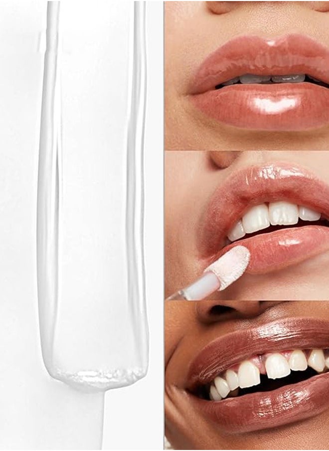 3D Hydra Lip Gloss 01 Clear, Lightweight Formula Non Stick, Luster Brightening Lips lip Balm 6.5ML﻿
