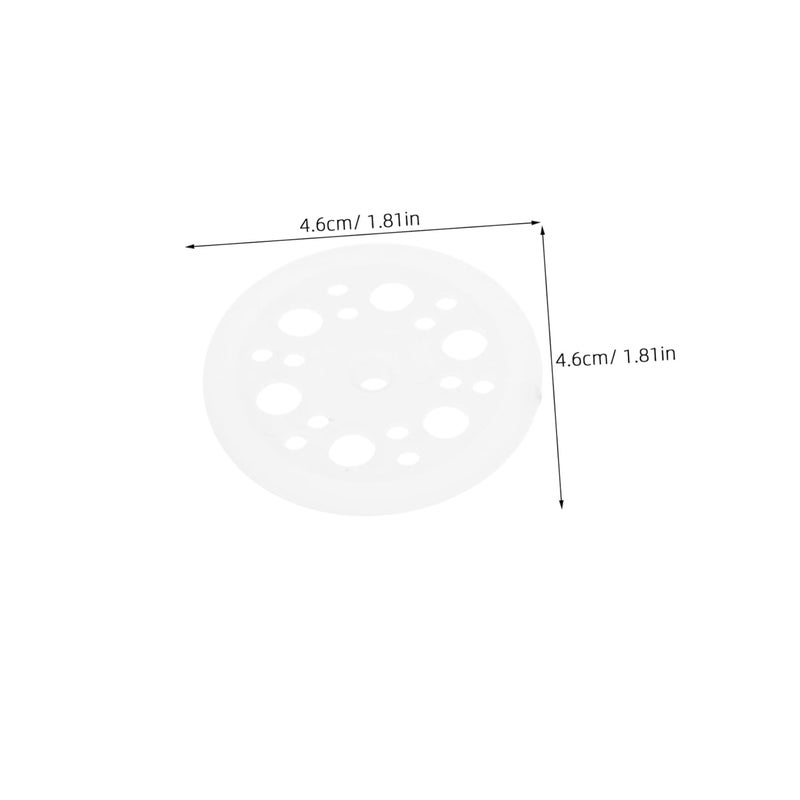 VOSAREA 100pcs Polypropylene Foam Board Washers Plastic Fixing Washers for Insulation Ceiling and Wall Mounting - Image 2