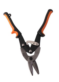 LAWAZIM Aviation Snips -Left- Precision Angled Curved Cut Metal Sheet Aviation Snips Tin Scissors Hand Shears and Metal Shears- for Cutting Aluminum Copper Sheet Metal Ducting Roofing and Metalworking  - Image 3