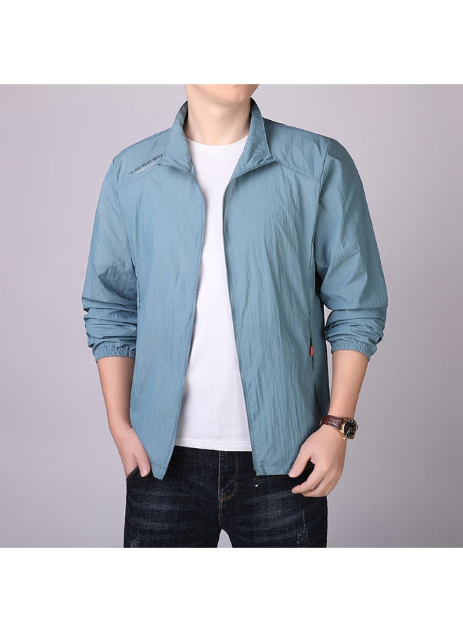Song Feng Ya Sun Protection Clothing Men's Summer Casual Thin Ice Silk Youth Top Sun Protection Clothing Outdoor Fishing Sportswear Trendy - Image 1