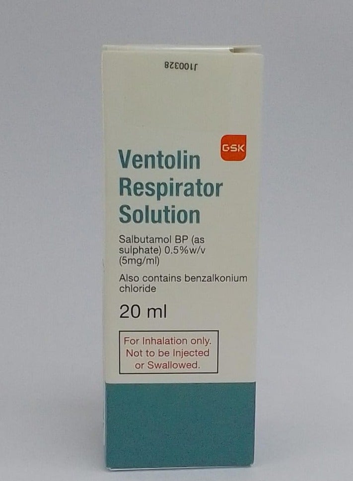 Ventolin Respiratory Solution 20ml