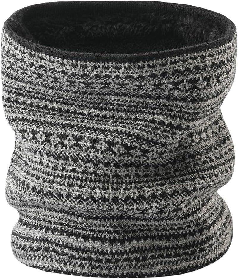 NovForth Winter Neck Warmer Men Ski, Neck Gaiter Face Scarf Women, Fleece Scarf for Men Gaiter Mask, Thick Windproof Scarves - Image 1