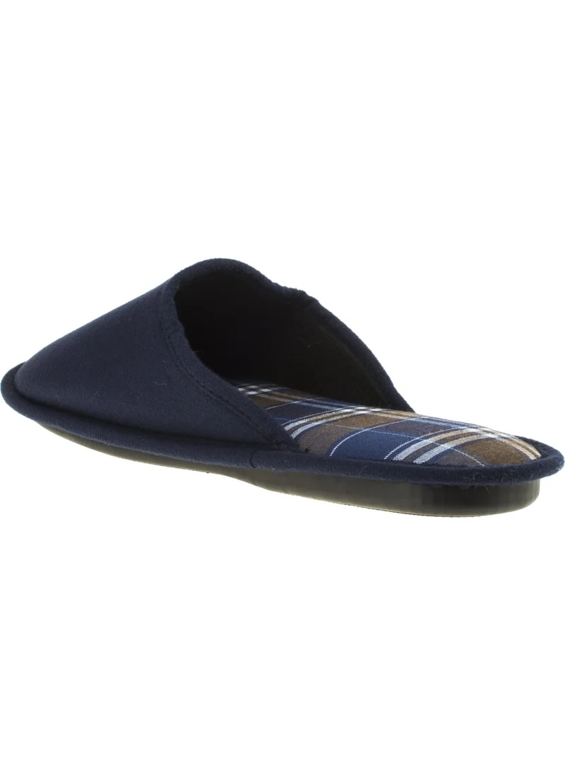 Twigy Nn0421 Tw Square Navy Blue Men's Slippers