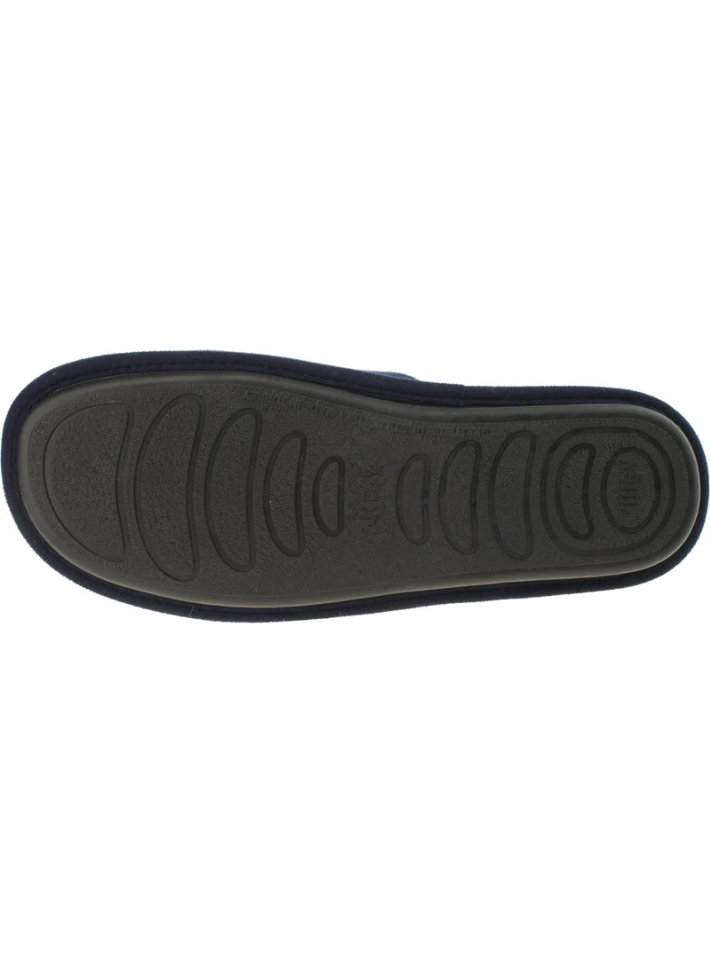 Twigy Nn0421 Tw Square Navy Blue Men's Slippers