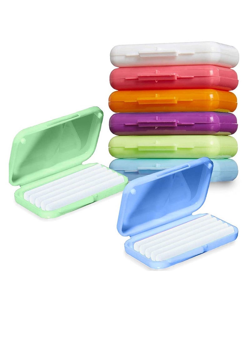 SYOSI Braces Wax for Teeth 6 Pack Dental Care Orthodontic Wax for Braces Wearer (6 Pack, Colorful)  - Image 1