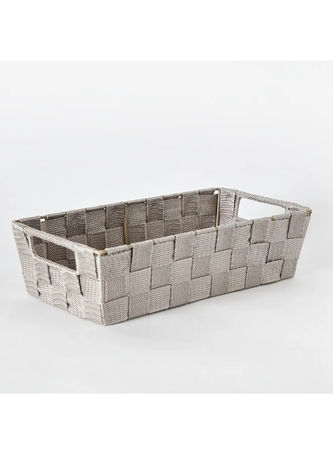 Home Box Strap Basket 32 x 8.5 x 16.5 cm