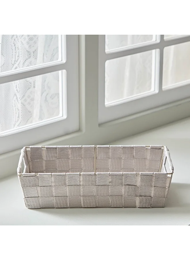 Home Box Strap Basket 32 x 8.5 x 16.5 cm