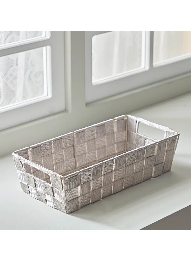Home Box Strap Basket 32 x 8.5 x 16.5 cm