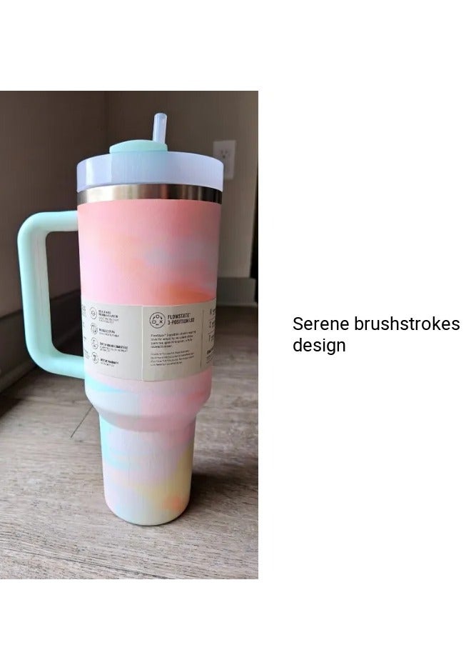 Stanley Quencher H2.0 FlowState Stainless Steel Vacuum Insulated Tumbler with Lid and Straw for Water, Iced Tea or Coffee, Smoothie and More, 40 oz - Image 3