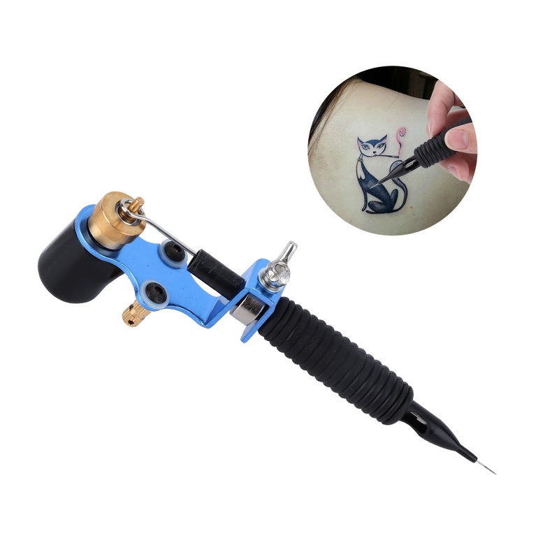 Tattoo Kit Tattoo Machine Strong Motor Gun Handle Cartridge Needles Makeup Tool - Image 2
