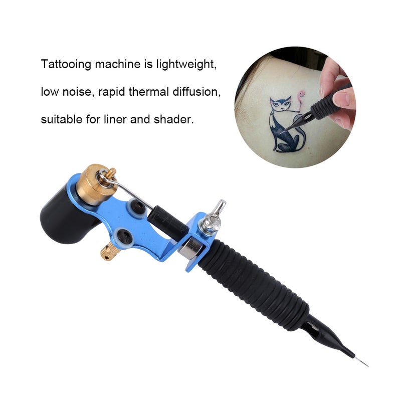 Tattoo Kit Tattoo Machine Strong Motor Gun Handle Cartridge Needles Makeup Tool - Image 5