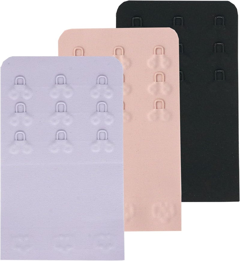 SAMGU Store Women's Bra Extenders 2 Hook / 3 Hook / 4 Hook / 5 Hook / 6 Hook, Soft Stretchy Back Bra Extension Strap - Image 1