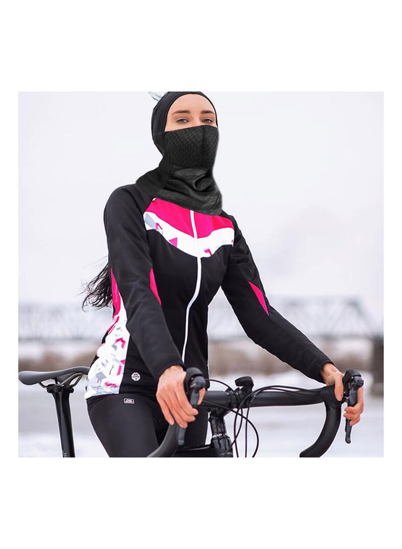 KASTWAVE Windproof Neck Gaiter Face Mask, Motorcycle Neck Scarf with Breathable Mesh, Unisex Multifunctional Winter Elastic Neck Warmer Snoods for Skiing Cycling Motocycle Sports - Image 2