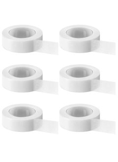 Oasisgalore 6 Rolls 0.5" x 10 Yards White Breathable Nose Tape, Self-Adhesive Gauze for Wounds, Swelling, Sports  - Image 1