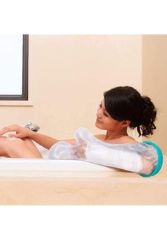 Mmmon 1Pcs Waterproof Cover For Plaster Cast Arm,Swim,Shower Bathe,Watertight Protector,Child Medium Adult Waterproof Arm Cast Shower Bag  - Image 3