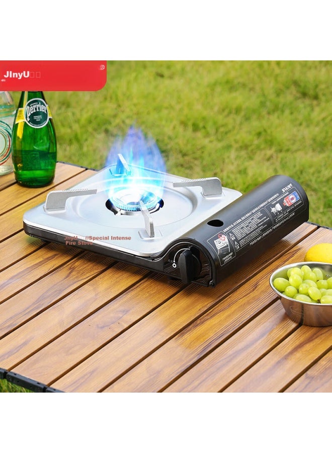 Jinyu Jinyu Portable Camping Stove Outdoor Gas Stove Explosion-proof Stove Card Magnetic Stove Card Gas Stove Card Stove Wild Gas Stove - Image 1