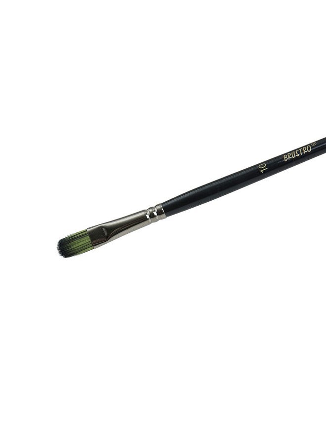 فرشاة أكريليك جرينجولد من شركة بروسترو أرتيستس، سلسلة فيلبرت 1800 - مقاس - 10