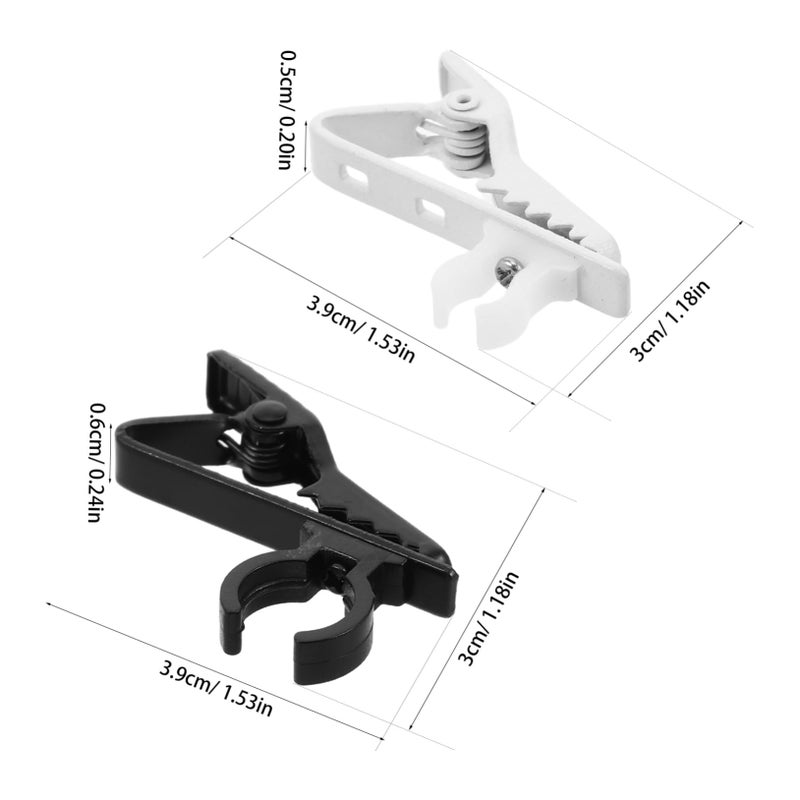 Lavalier Microphone Clip Holder Replacement Set For Secure Recording Easy Install - Image 3