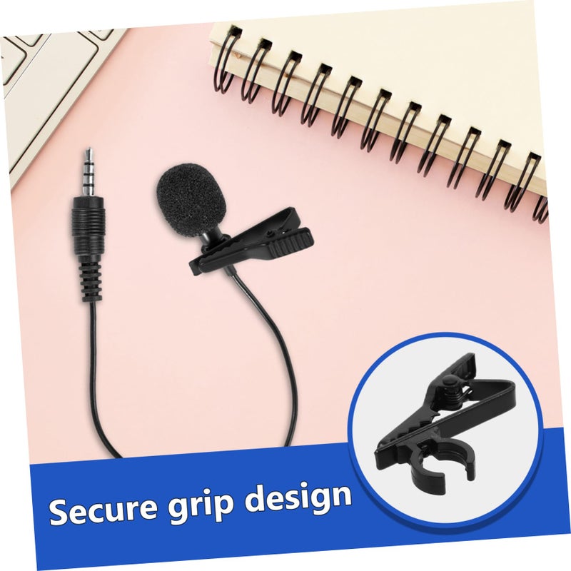 Lavalier Microphone Clip Holder Replacement Set For Secure Recording Easy Install - Image 4