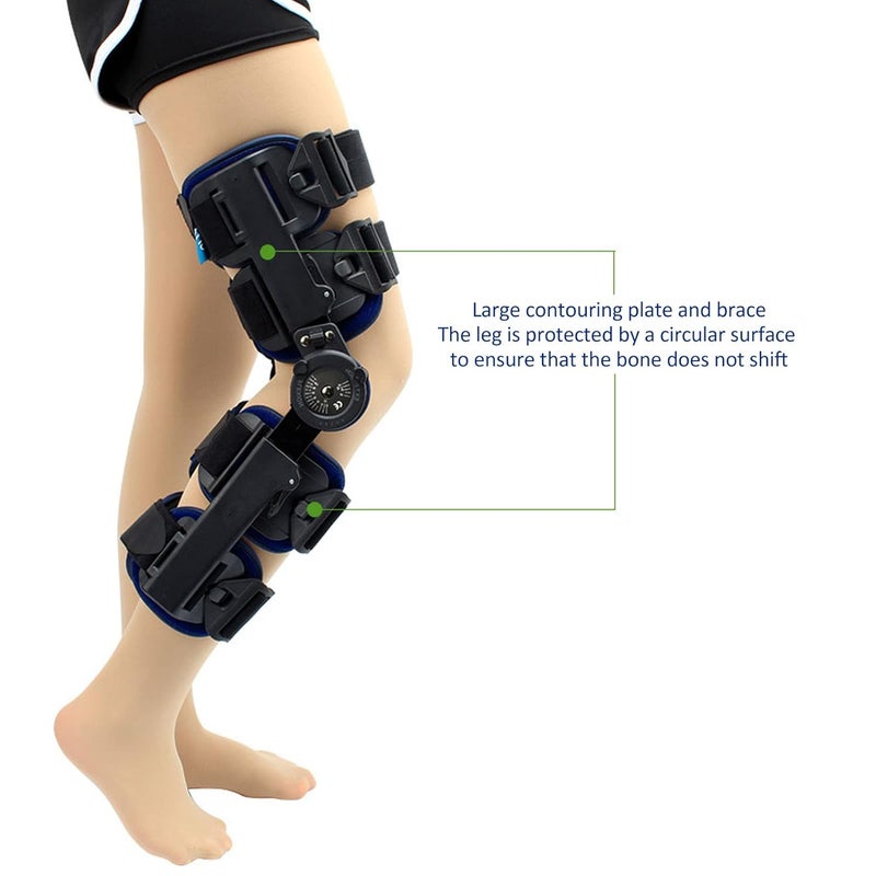 كلاراكو دعامة الركبة المفصلية من كلاركو، دعامة تثبيت الركبة بعد العملية الجراحية، دعامة تثبيت الركبة، دعامة تثبيت الركبة، دعامة تثبيت الركبة، قابلة للتعديل للساق اليسرى واليمنى - Image 5