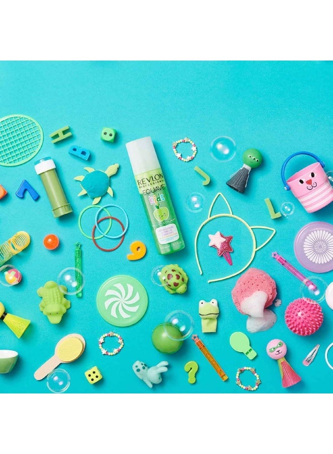 ريفلون بلسم فك تشابك الشعر الاحترافي للأطفال من إكوايف - 200 مل، برائحة التفاح - Image 3