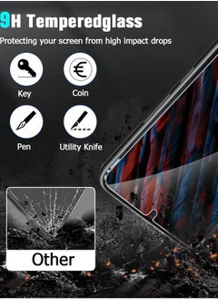 SYOSI Glass Screen Protector for Galaxy S23 and Camera Lens Film, 9H Hardness Full Coverage Anti-Fingerprints Support Fingerprint Unlocking for Samsung Galaxy S23  - Image 4