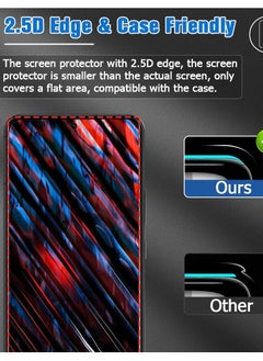 SYOSI Glass Screen Protector for Galaxy S23 and Camera Lens Film, 9H Hardness Full Coverage Anti-Fingerprints Support Fingerprint Unlocking for Samsung Galaxy S23  - Image 5