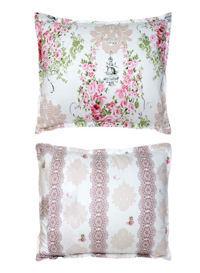FADFAY Pink Rose Floral Duvet Cover Set 100% Cotton Girls Bedding with Hidden Zipper Closure 3 Pieces, 1duvet Cover & 2pillowcases,King/California King Size - Image 3