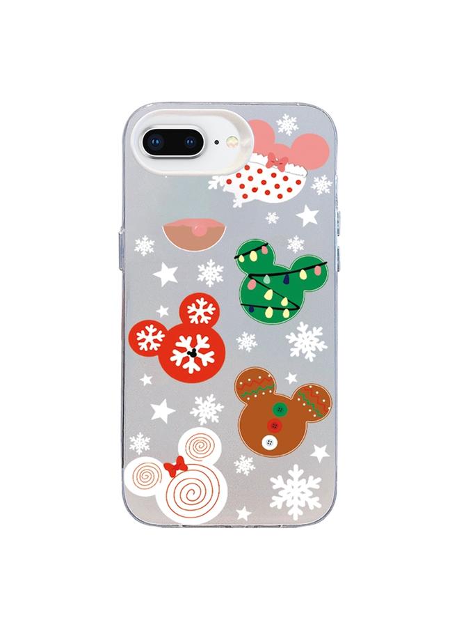 اس-توب جراب لهاتف iPhone 7 Plus / 8 Plus من سلسلة Christmas Series PC بغطاء كامل ونمط هاتف - Image 1