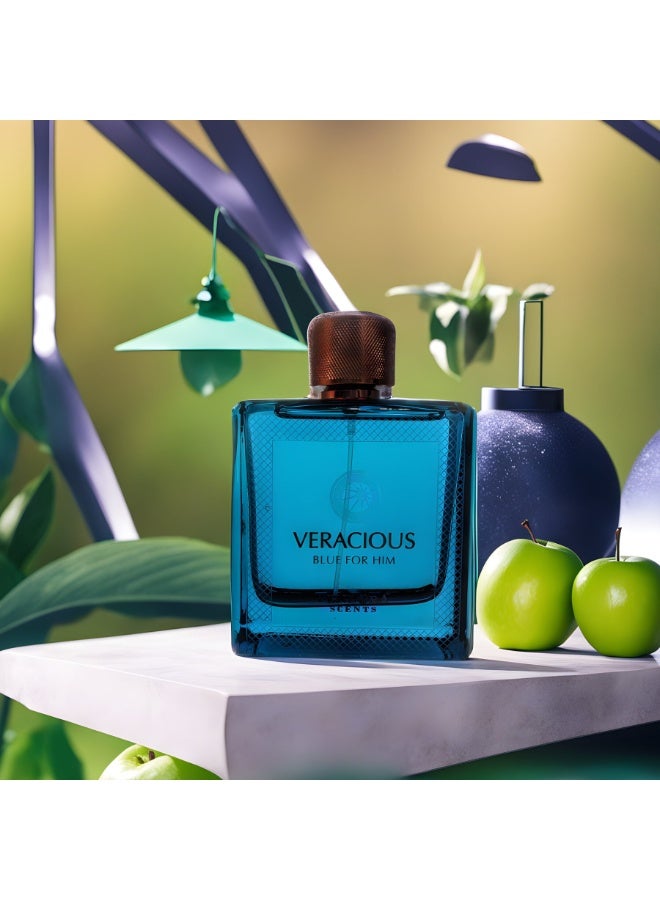 بندورا عطر فيراشيوس بلو مين أو دو بارفان 100 مل - Image 3