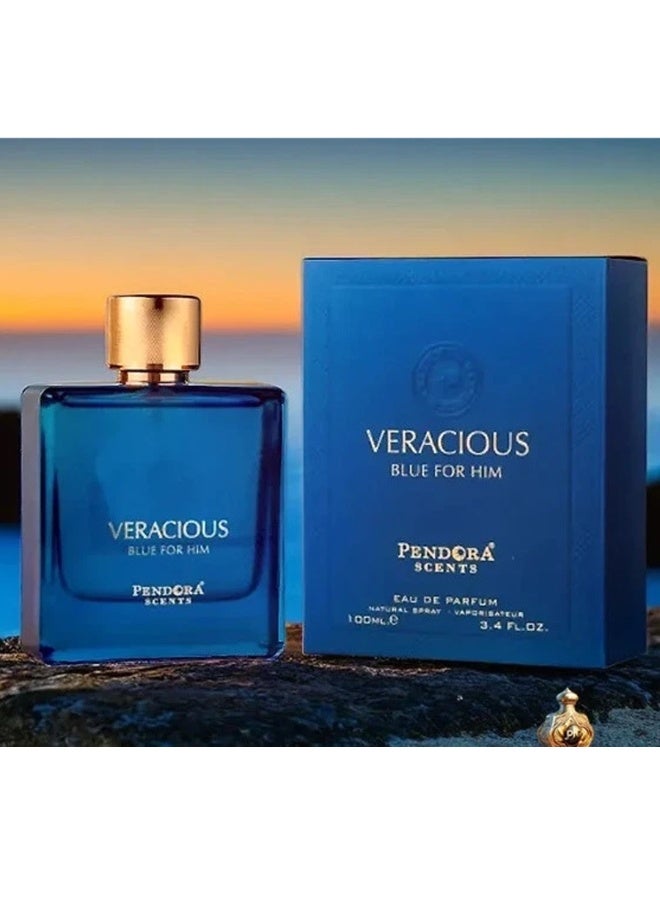 بندورا عطر فيراشيوس بلو مين أو دو بارفان 100 مل - Image 2