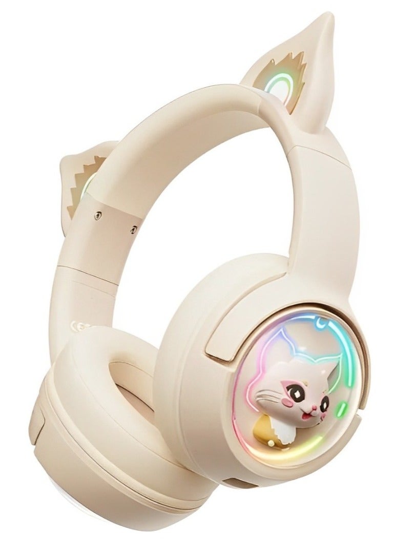 onikuma سماعة الألعاب اللاسلكية B5 مع إضاءة RGB - Image 1