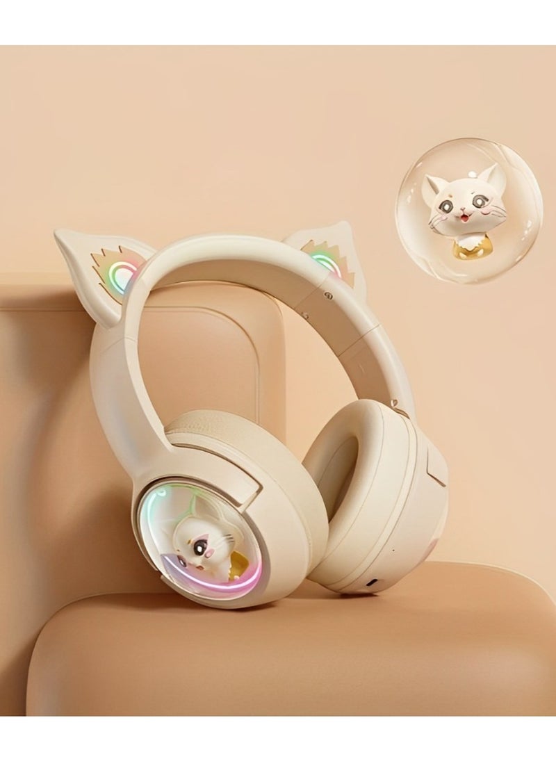 onikuma سماعة الألعاب اللاسلكية B5 مع إضاءة RGB - Image 4