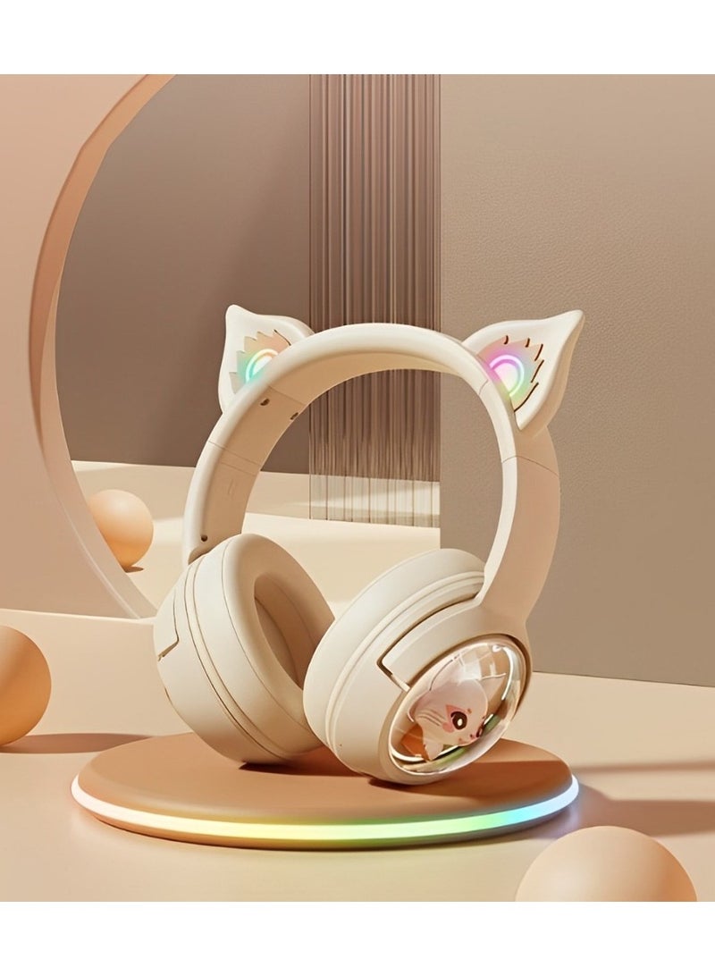 onikuma سماعة الألعاب اللاسلكية B5 مع إضاءة RGB - Image 3