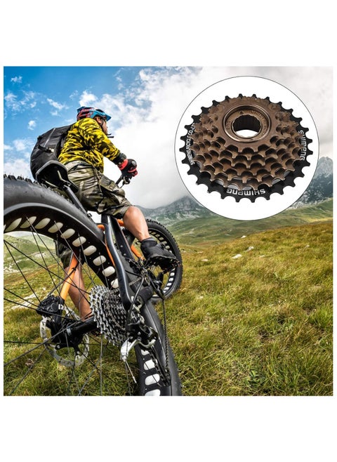 Shimano 7-Speed Rear Cassette for Mountain Bikes - Durable and Reliable Gear System